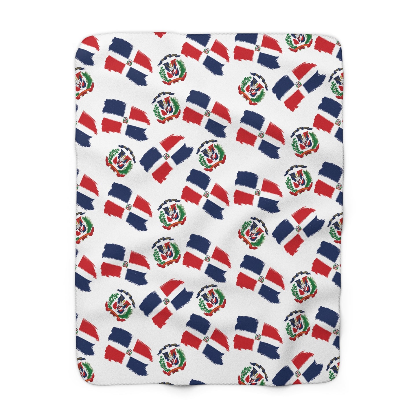 Dominican Republic Sherpa Fleece Blanket