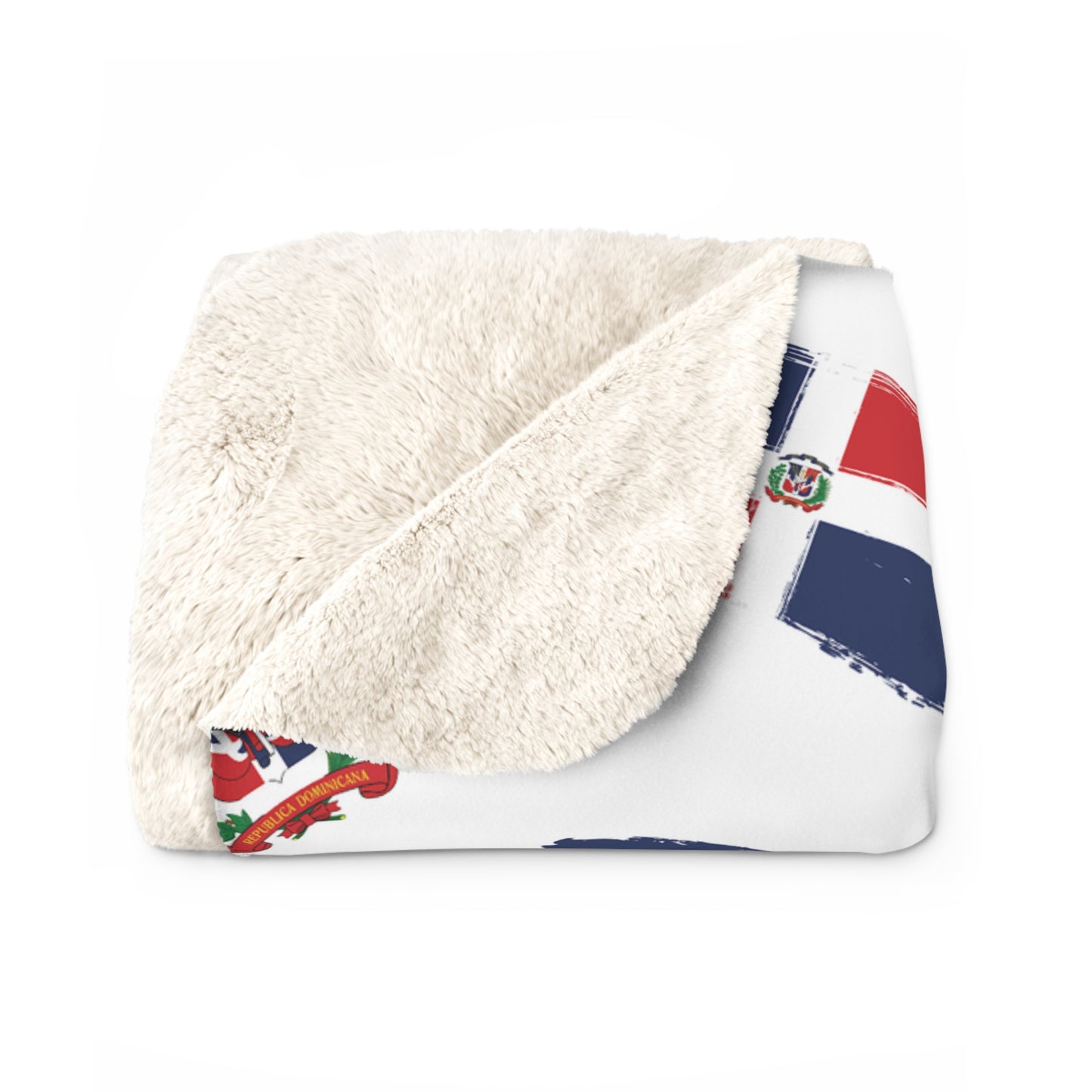 Dominican Republic Sherpa Fleece Blanket