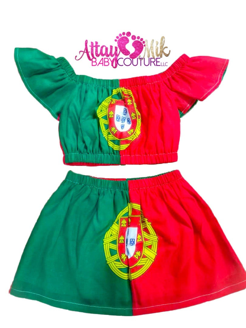 Portugal Flag Outfit