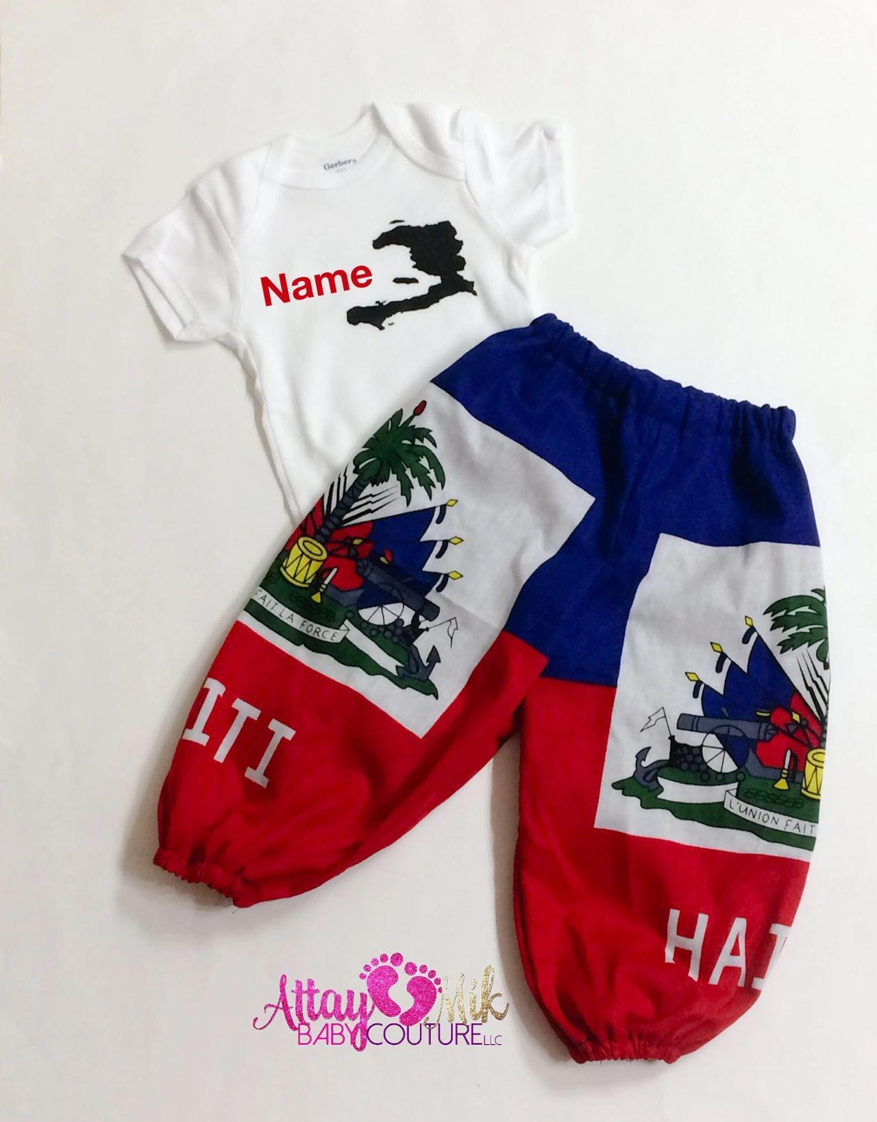 Unisex Haiti Baby Joggers Set