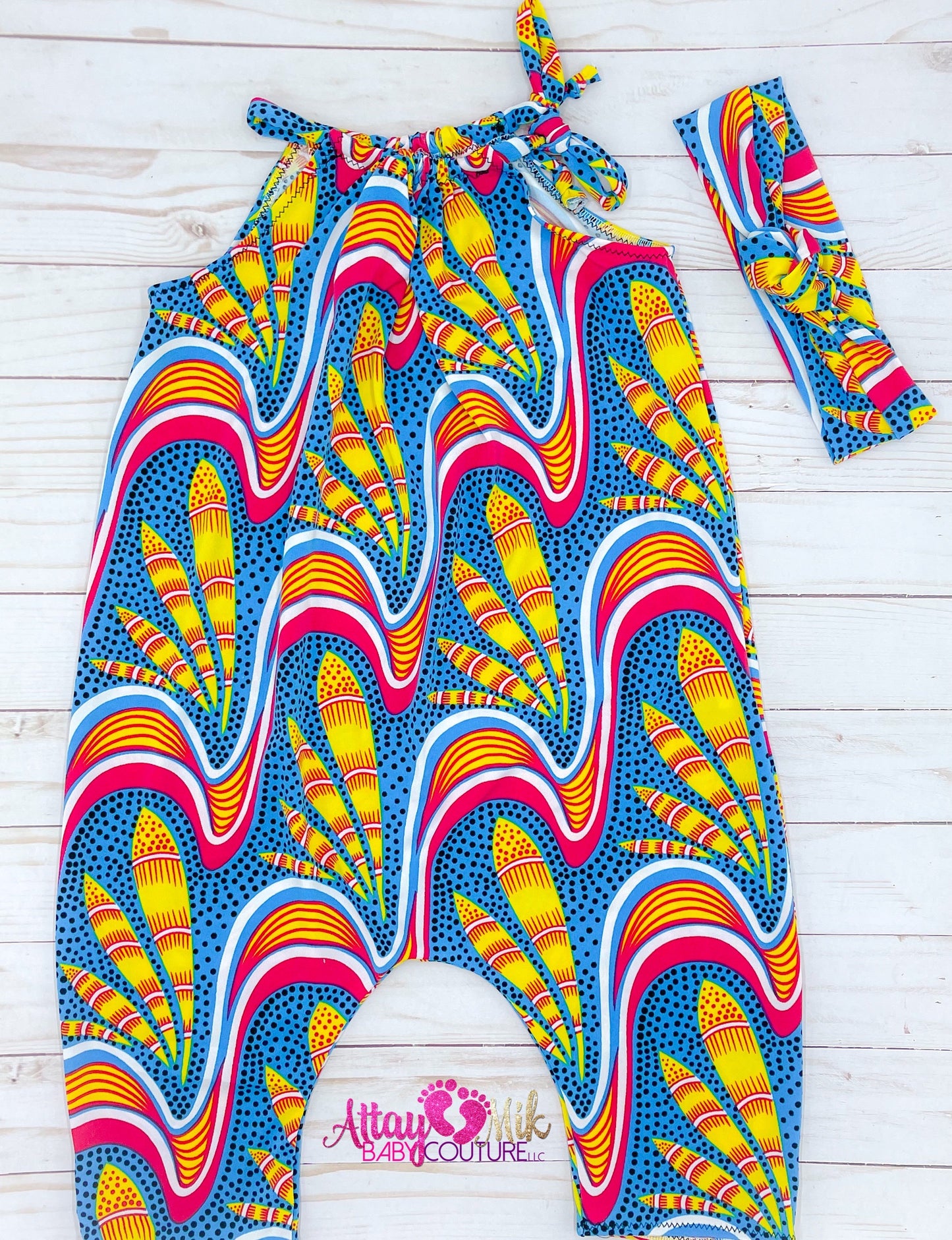 Kids African Romper