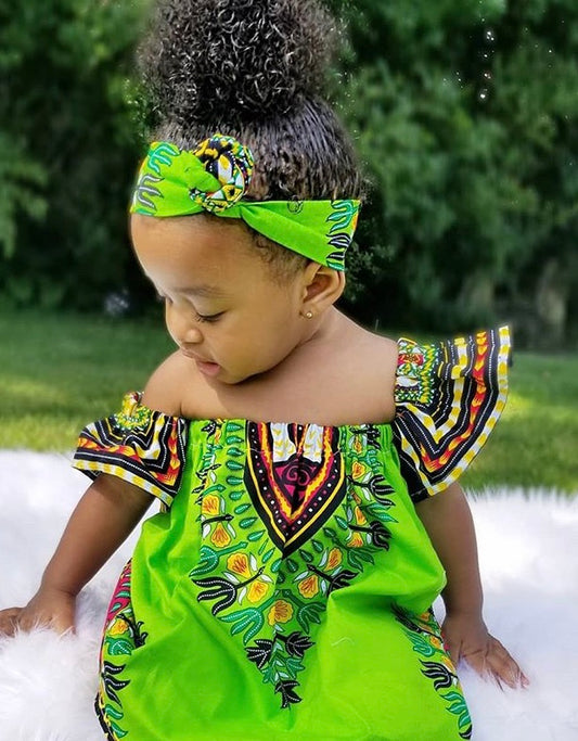 Kids Dashiki dress