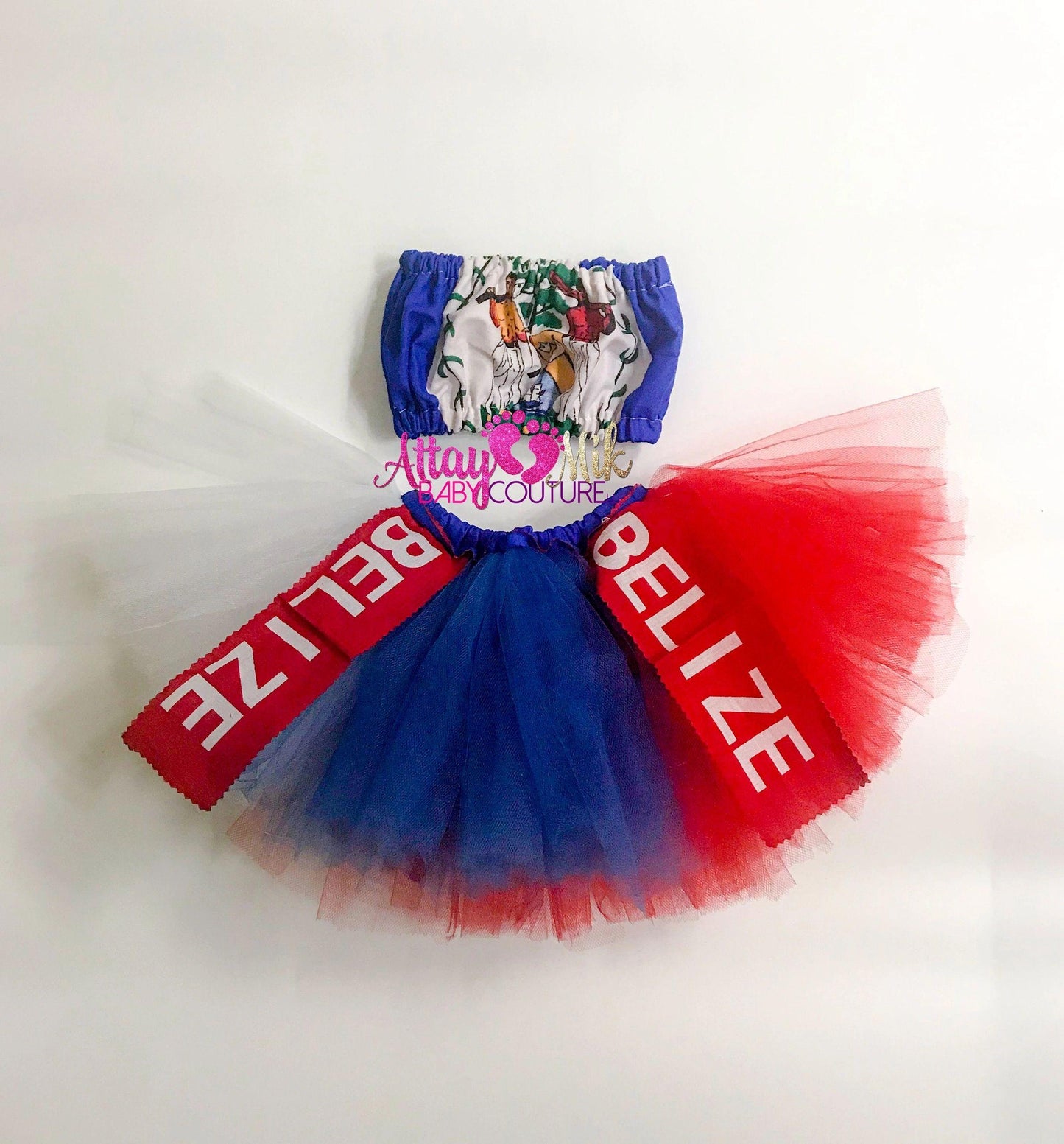 Belize Flag Tutu